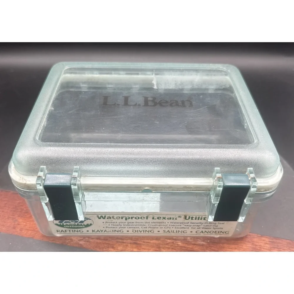 LL Bean GSI Outdoors Waterproof Lexan Utility Box | 7.5